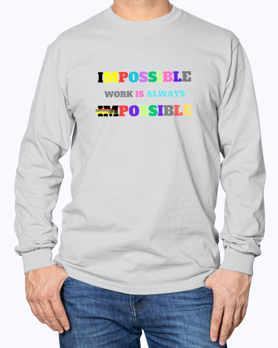 Long Sleeve T-Shirt Impossible1.0 Edition - DALSOMA