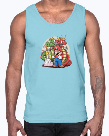 Unisex Jersey Tank Super Mario 1.0 Collection - DALSOMA