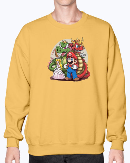 Crewneck Sweatshirt Super Mario 1.0 Collection - DALSOMA