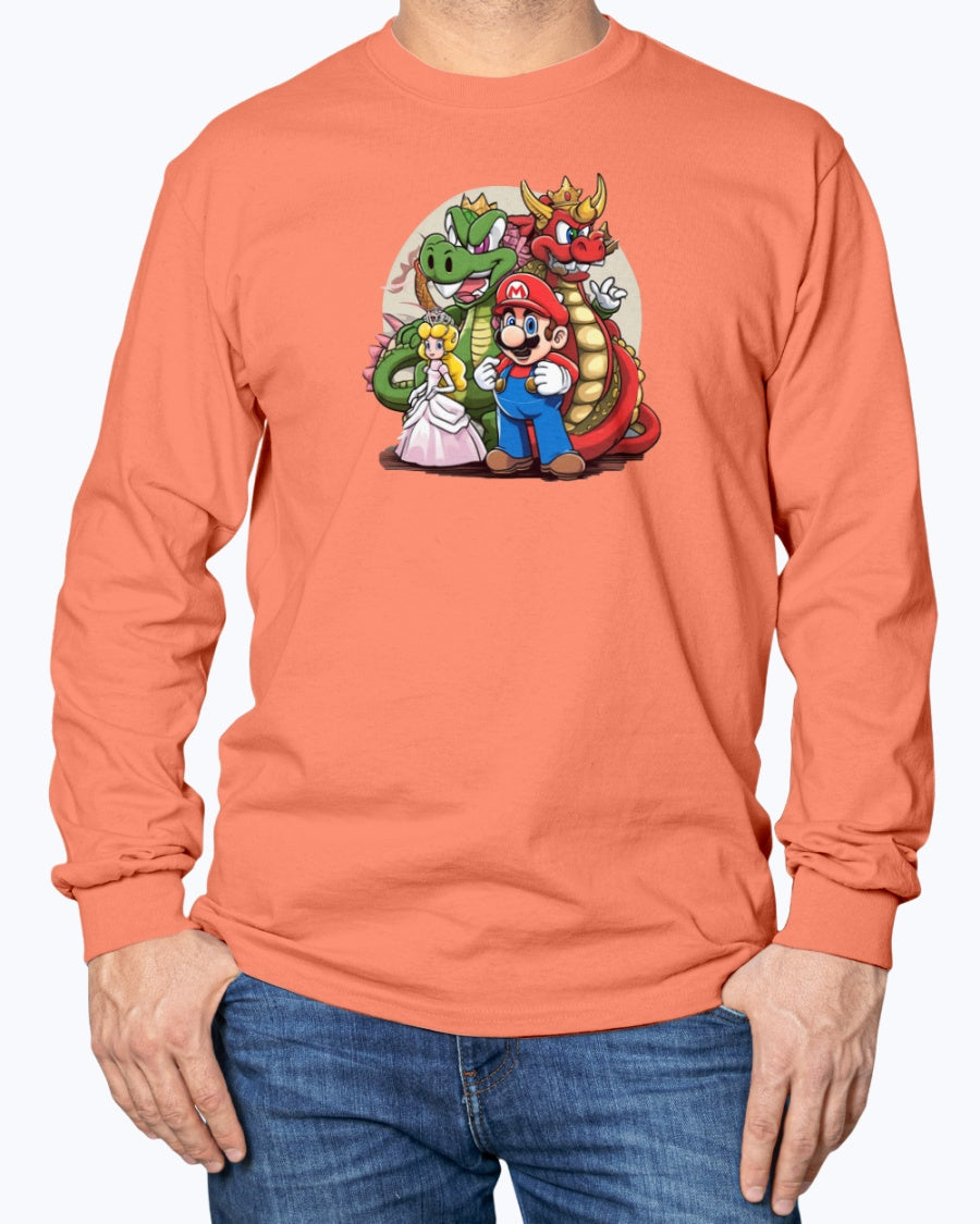 Long Sleeve T-Shirt Super Mario 1.0 Collection - DALSOMA