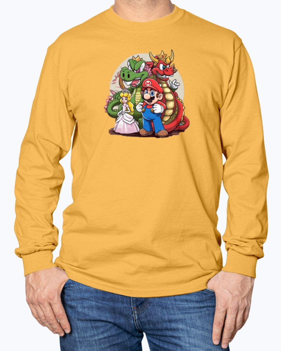 Long Sleeve T-Shirt Super Mario 1.0 Collection - DALSOMA