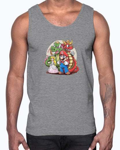 Unisex Jersey Tank Super Mario 1.0 Collection - DALSOMA