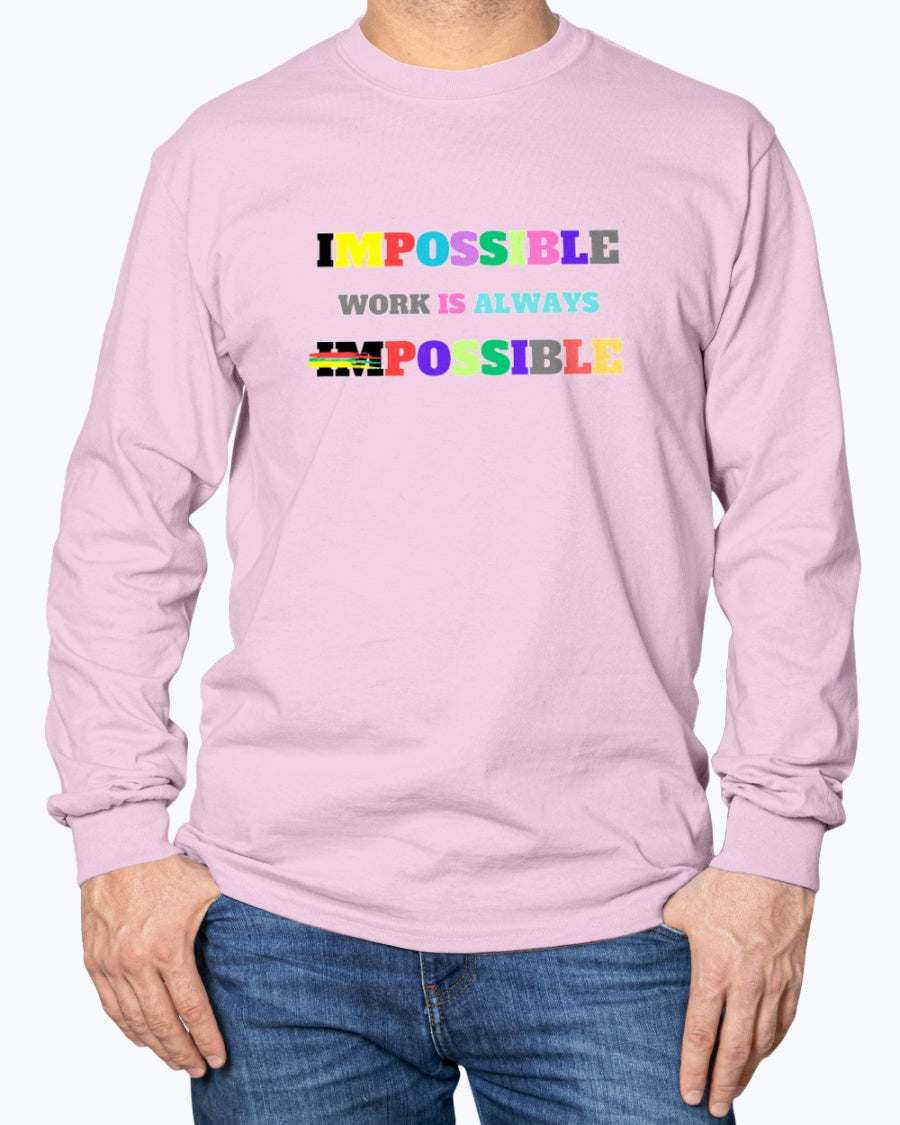Long Sleeve T-Shirt Impossible1.0 Edition - DALSOMA