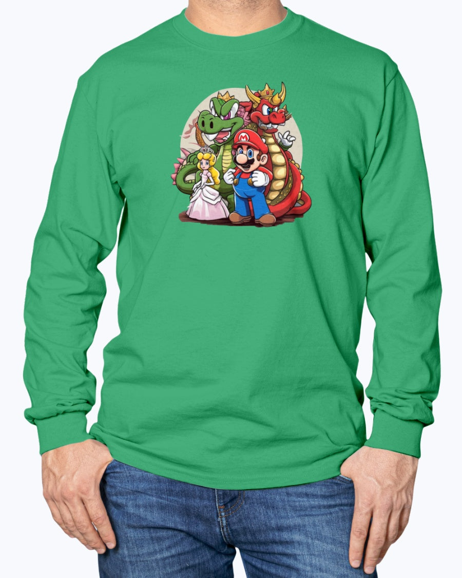 Long Sleeve T-Shirt Super Mario 1.0 Collection - DALSOMA