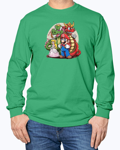 Long Sleeve T-Shirt Super Mario 1.0 Collection - DALSOMA