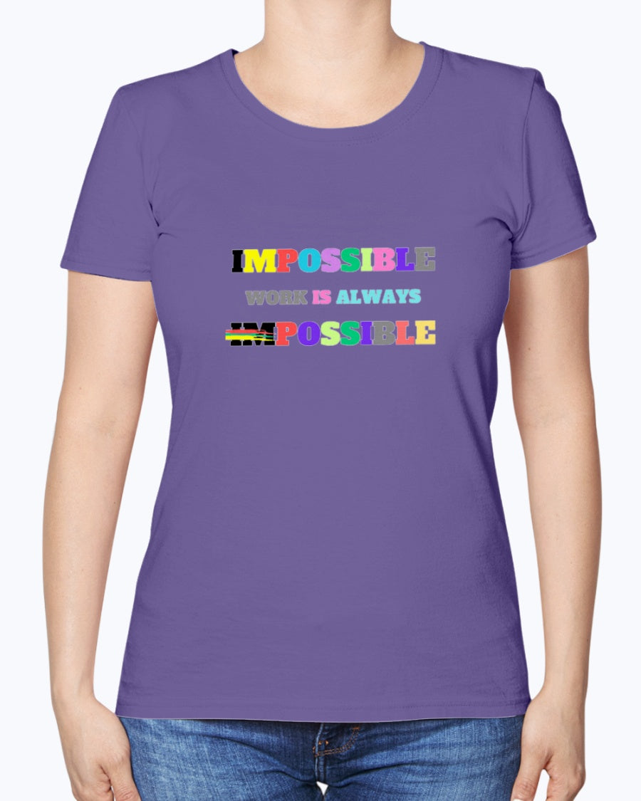 Ladies Premium T-Shirt Impossible1.0 Edition - DALSOMA