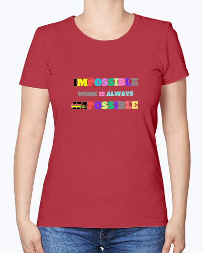 Ladies Premium T-Shirt Impossible1.0 Edition - DALSOMA