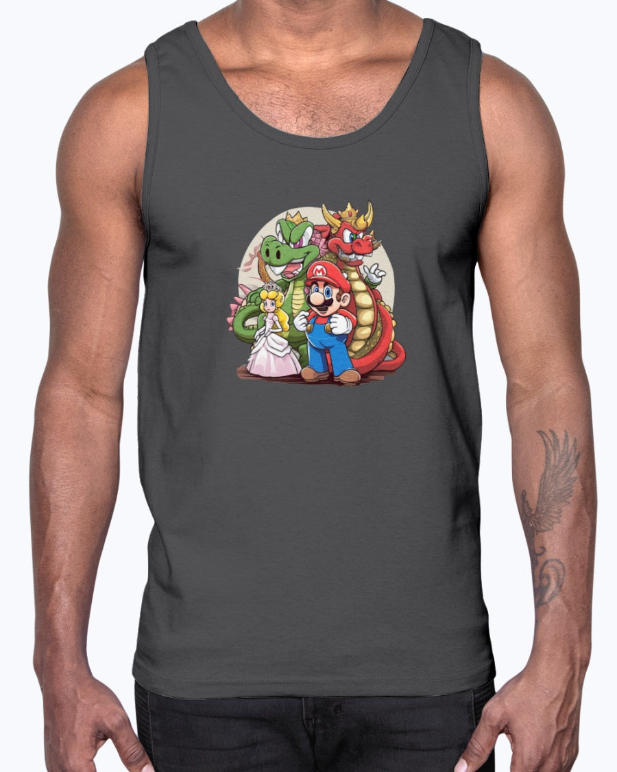 Unisex Jersey Tank Super Mario 1.0 Collection - DALSOMA