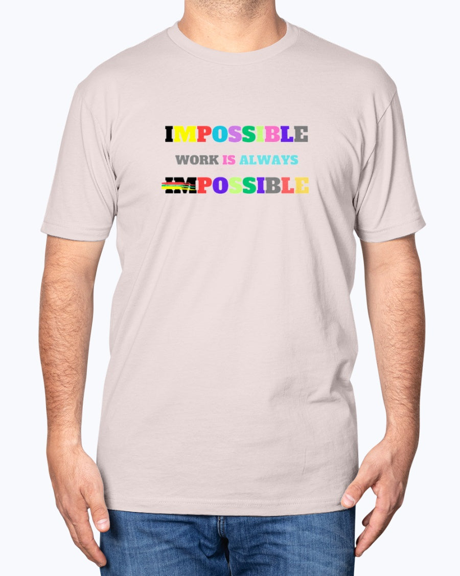 Men premium T-shirt Impossible1.0 Edition - DALSOMA