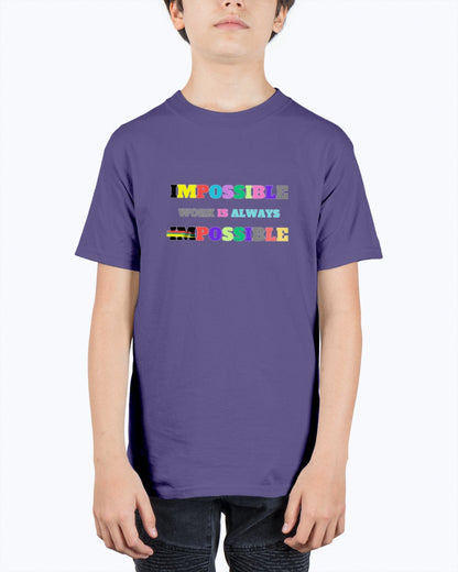 Kids T-shirt Impossible1.0 Edition - DALSOMA