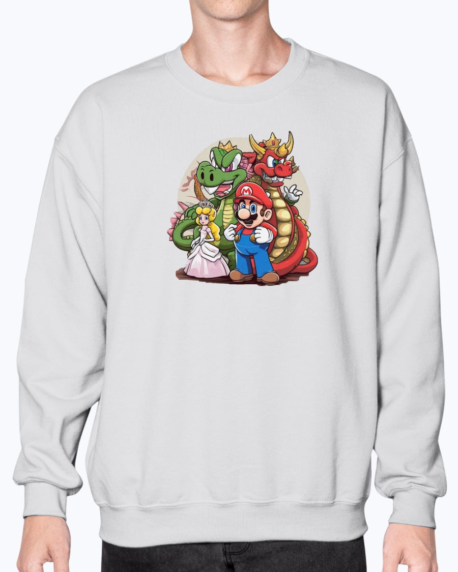 Crewneck Sweatshirt Super Mario 1.0 Collection - DALSOMA