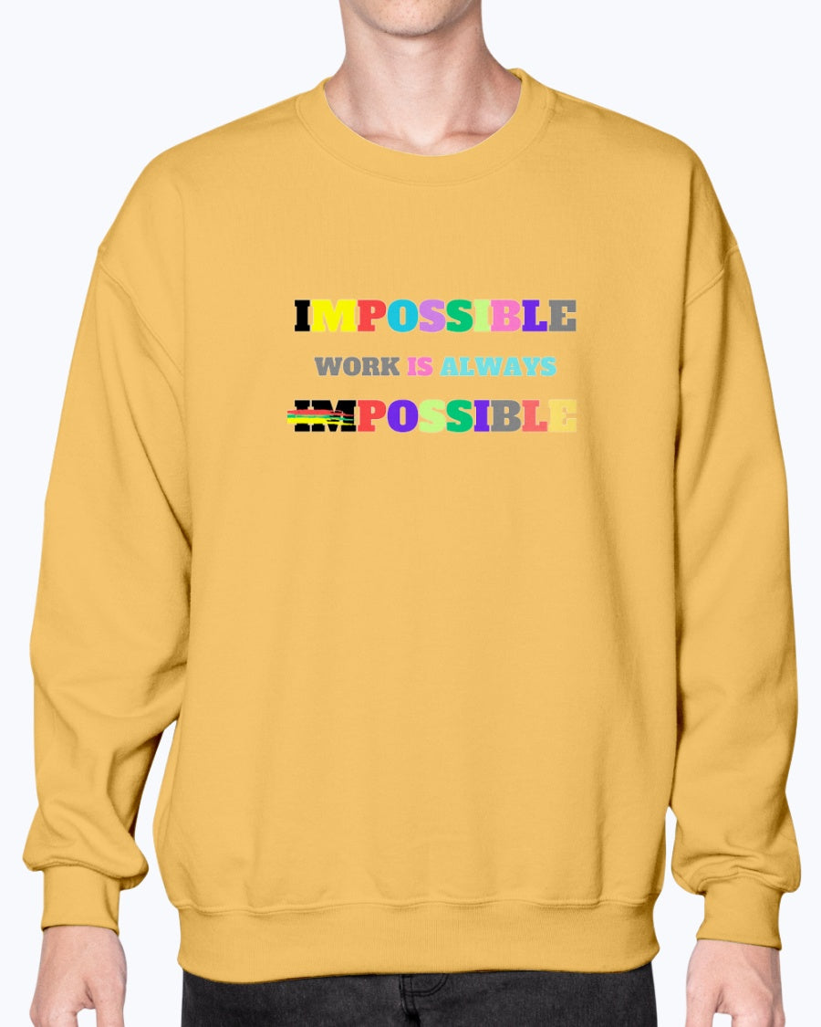 Crewneck Sweatshirt Impossible1.0 Edition - DALSOMA