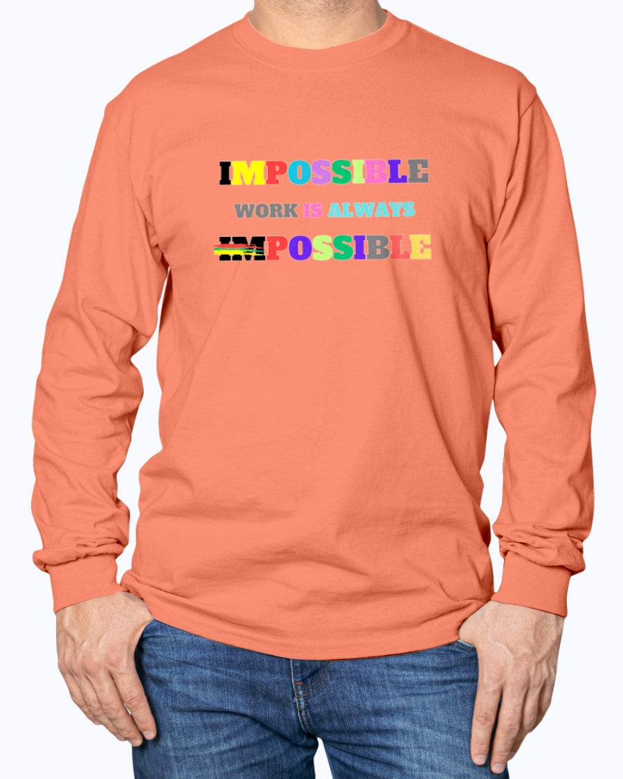 Long Sleeve T-Shirt Impossible1.0 Edition - DALSOMA