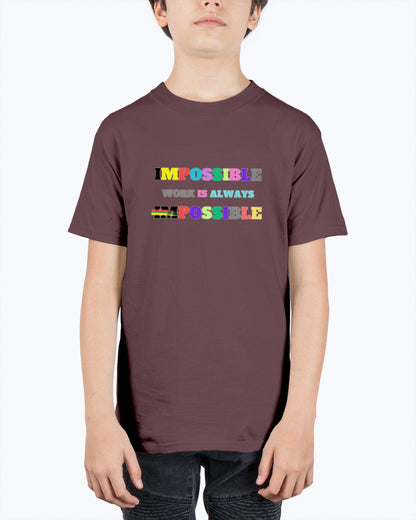 Kids T-shirt Impossible1.0 Edition - DALSOMA