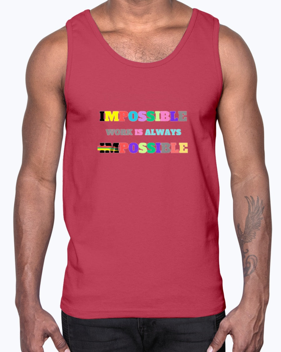 Unisex Jersey Tank Impossible1.0 Edition - DALSOMA
