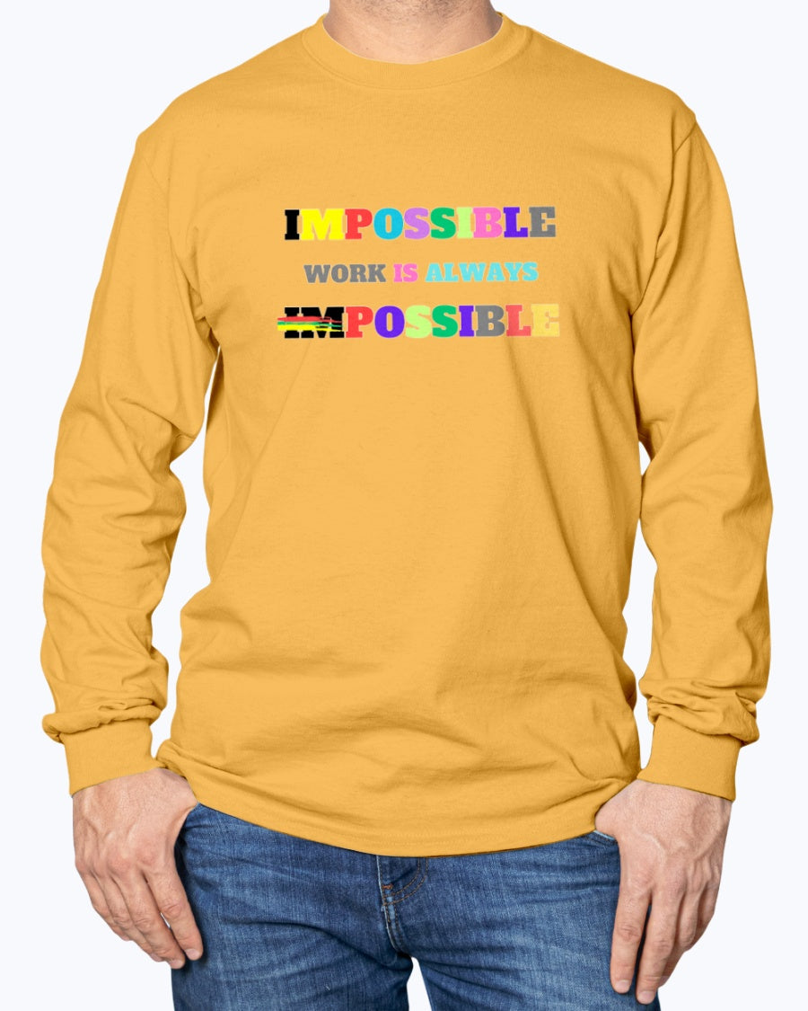 Long Sleeve T-Shirt Impossible1.0 Edition - DALSOMA