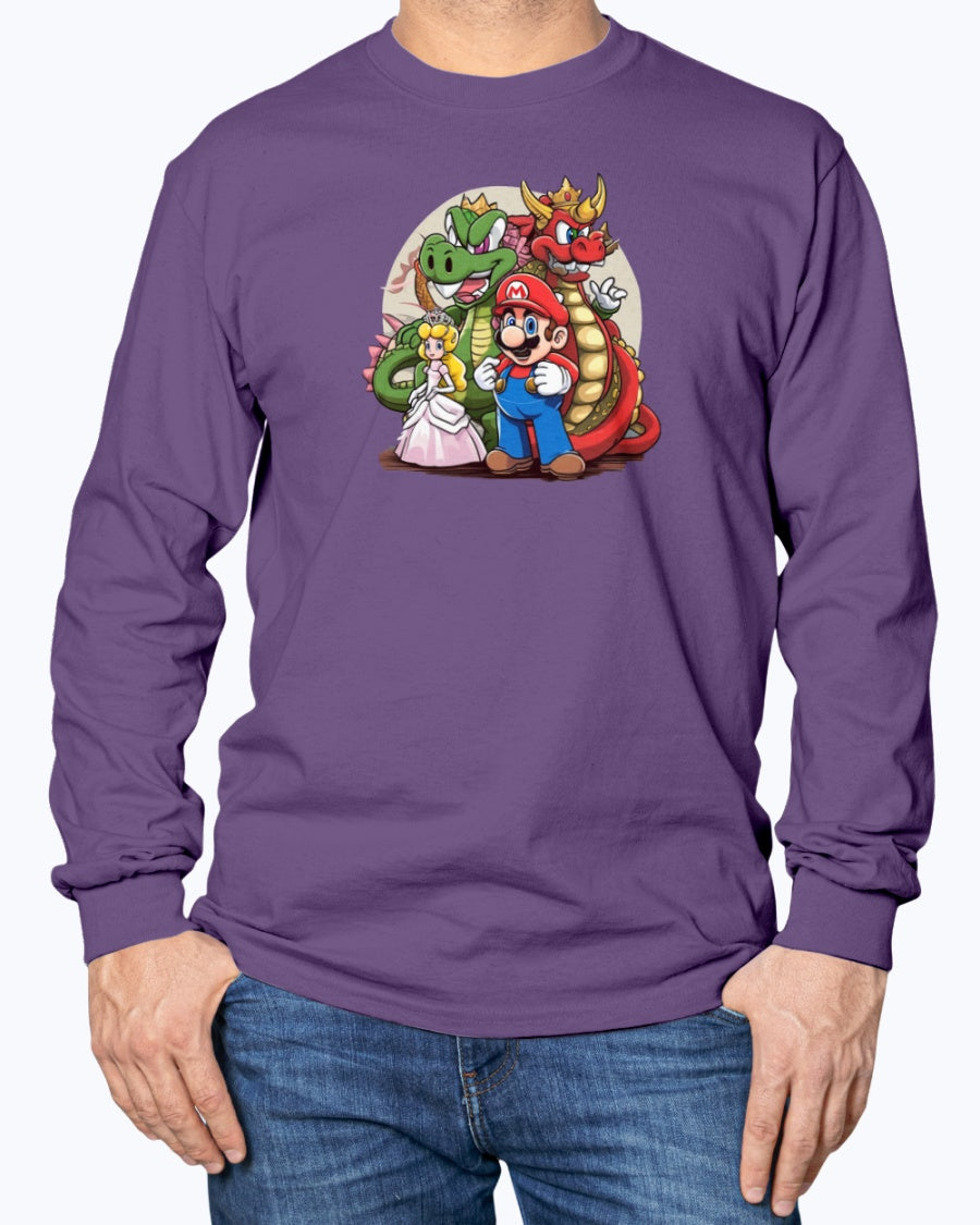 Long Sleeve T-Shirt Super Mario 1.0 Collection - DALSOMA