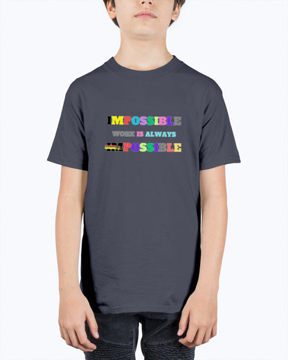 Kids T-shirt Impossible1.0 Edition - DALSOMA