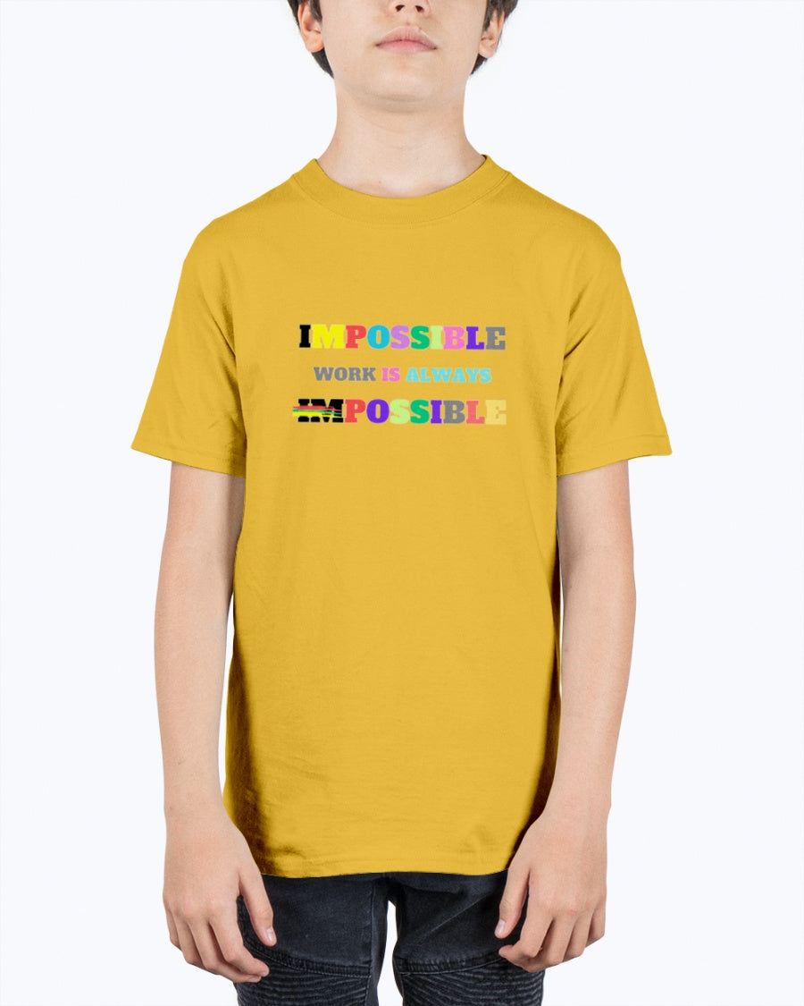 Kids T-shirt Impossible1.0 Edition - DALSOMA