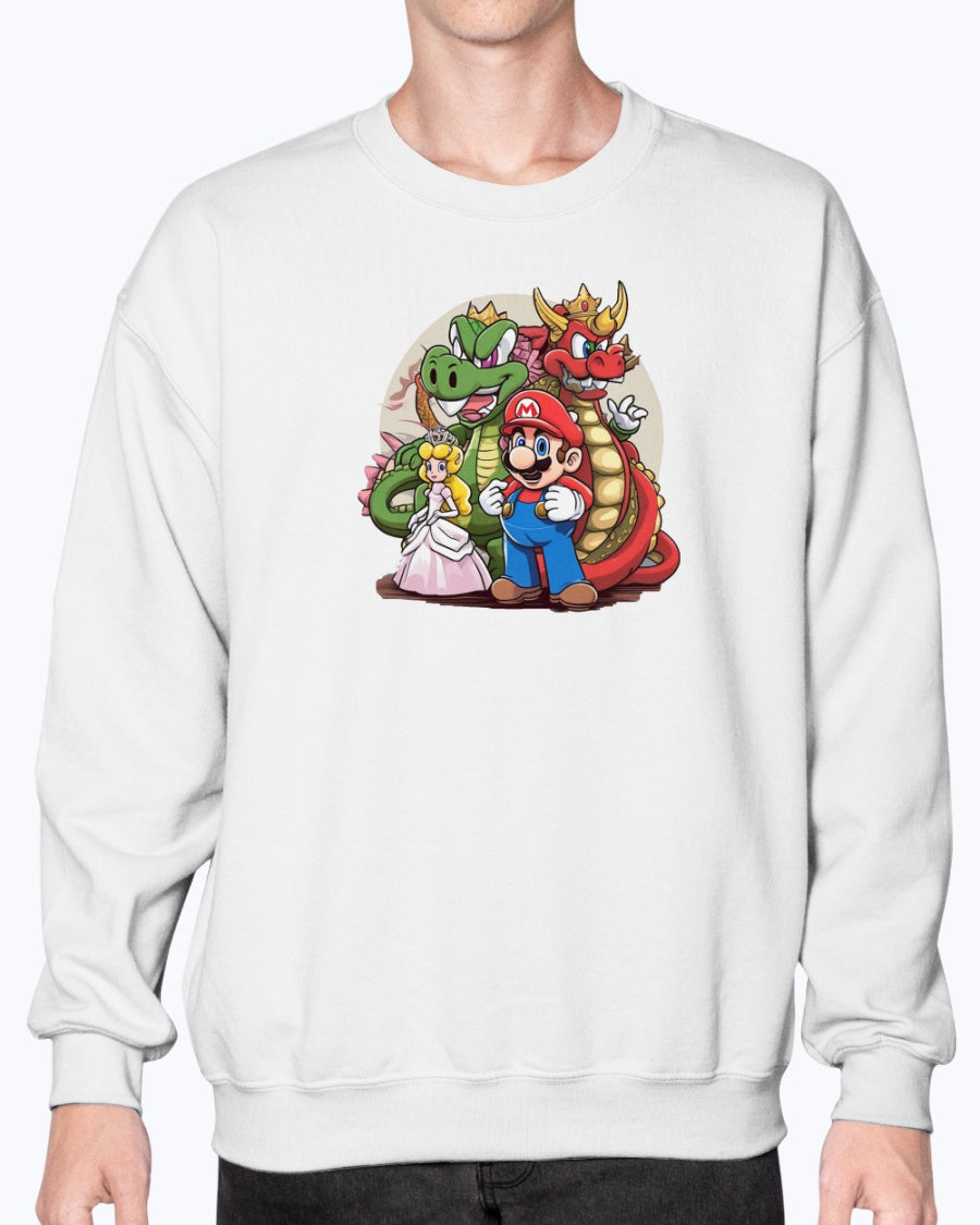 Crewneck Sweatshirt Super Mario 1.0 Collection - DALSOMA