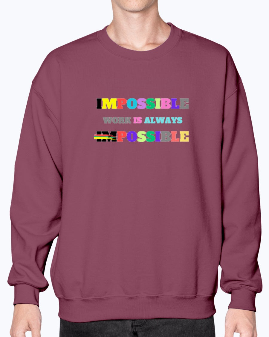 Crewneck Sweatshirt Impossible1.0 Edition - DALSOMA