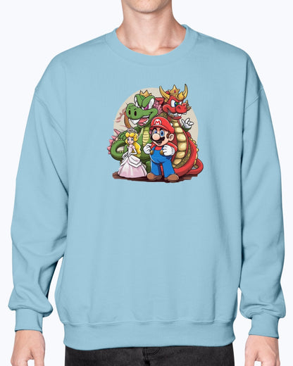 Crewneck Sweatshirt Super Mario 1.0 Collection - DALSOMA