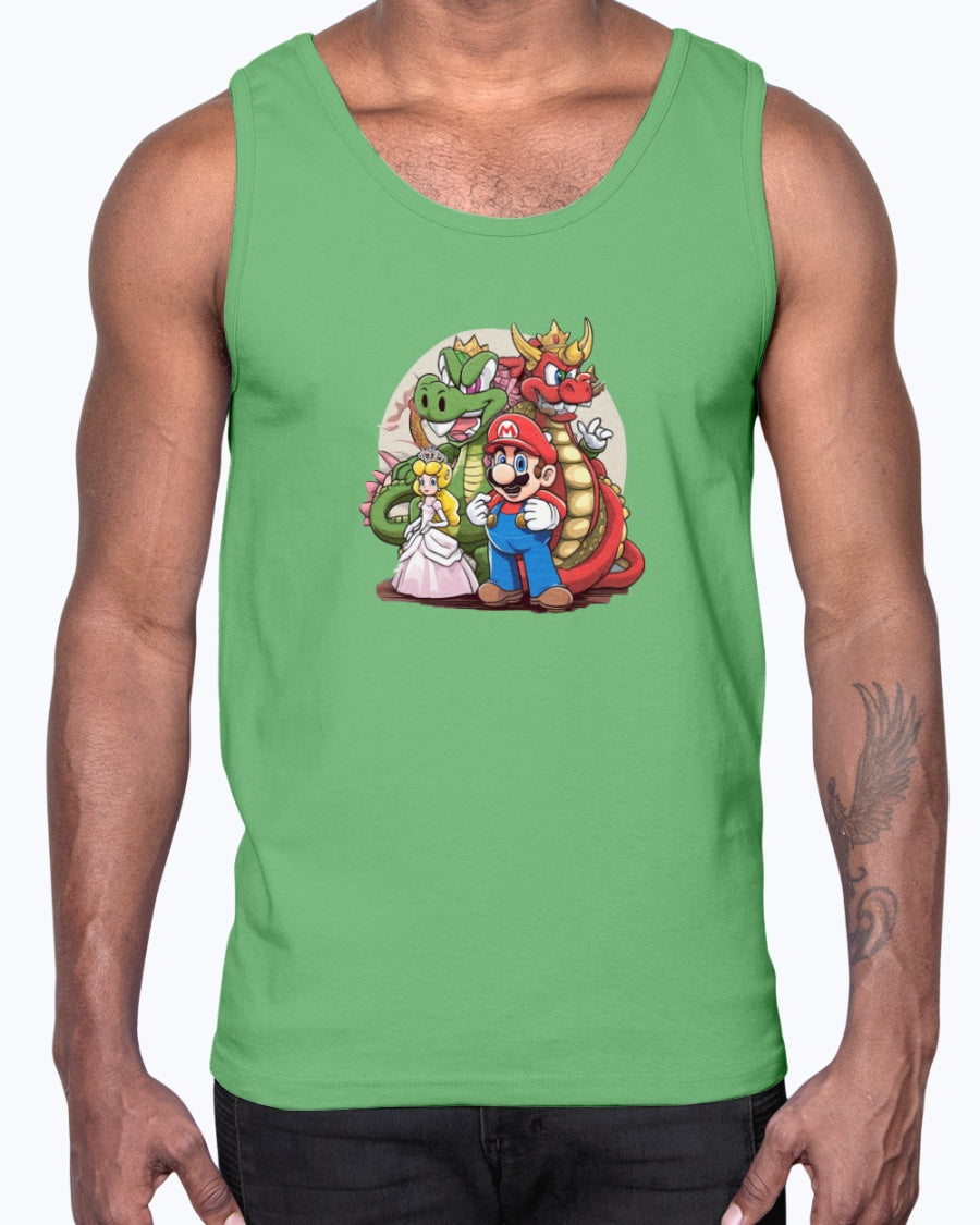 Unisex Jersey Tank Super Mario 1.0 Collection - DALSOMA