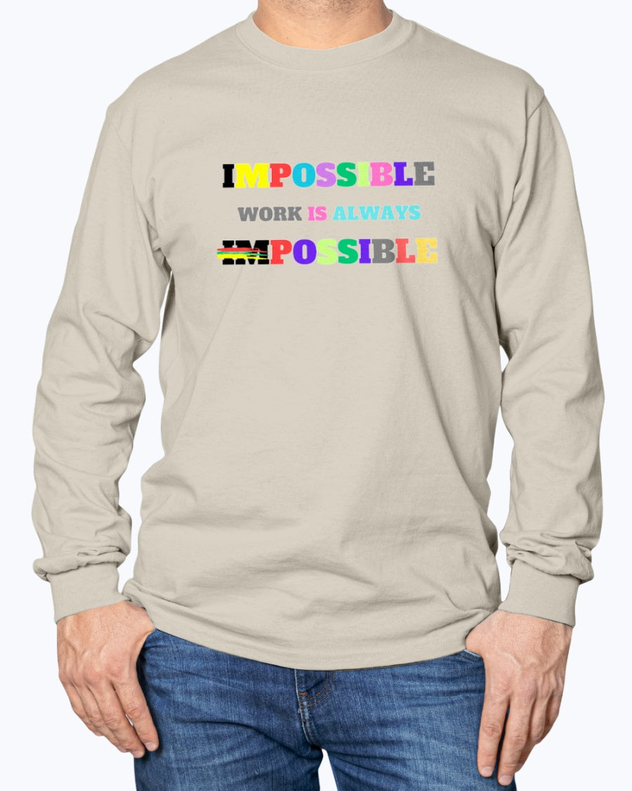 Long Sleeve T-Shirt Impossible1.0 Edition - DALSOMA