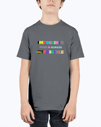 Kids T-shirt Impossible1.0 Edition - DALSOMA