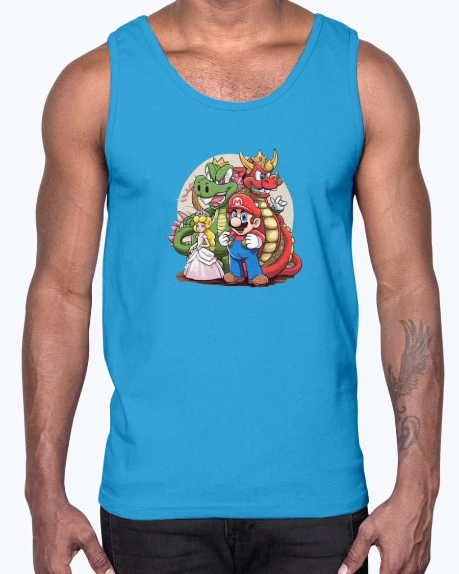 Unisex Jersey Tank Super Mario 1.0 Collection - DALSOMA